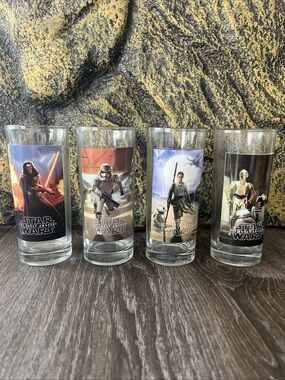 Star Wars Collectible Glass Tumbler - Set of 4